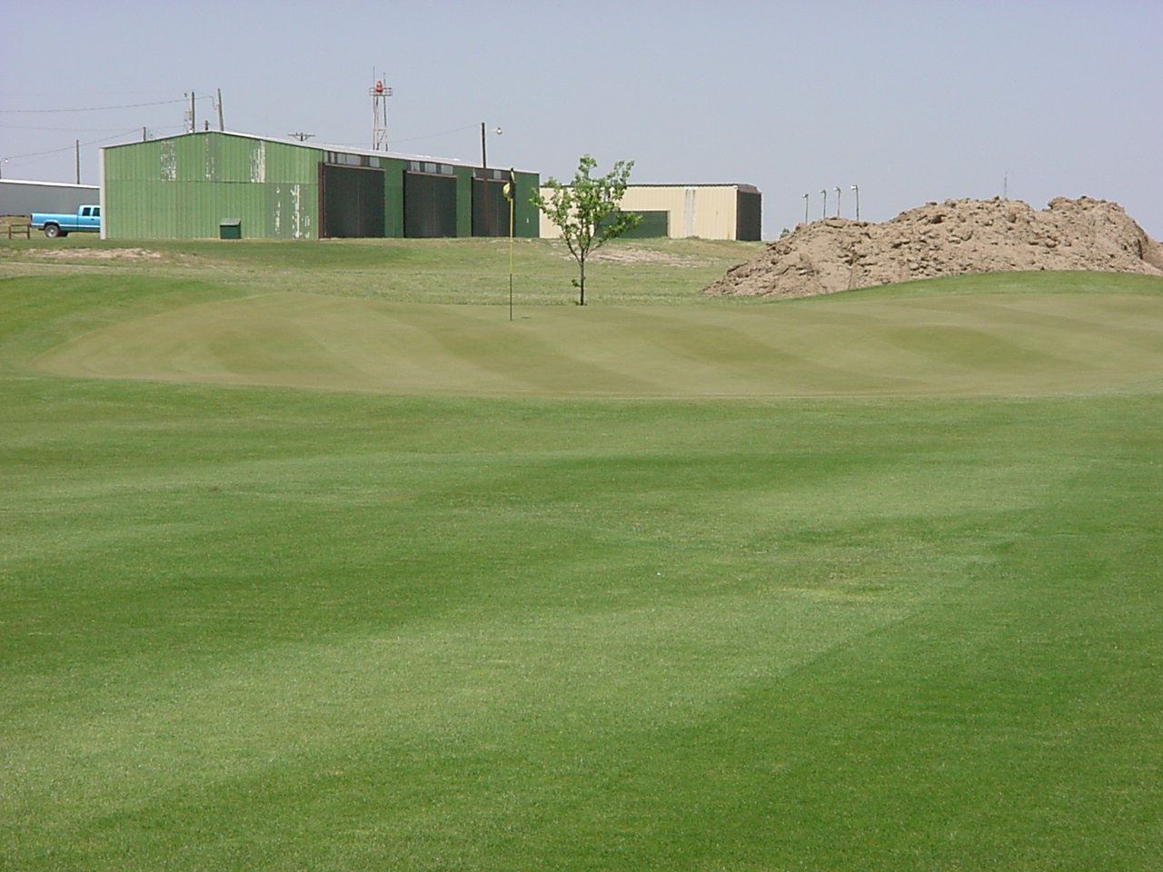 Closer View of Hole 5's Green