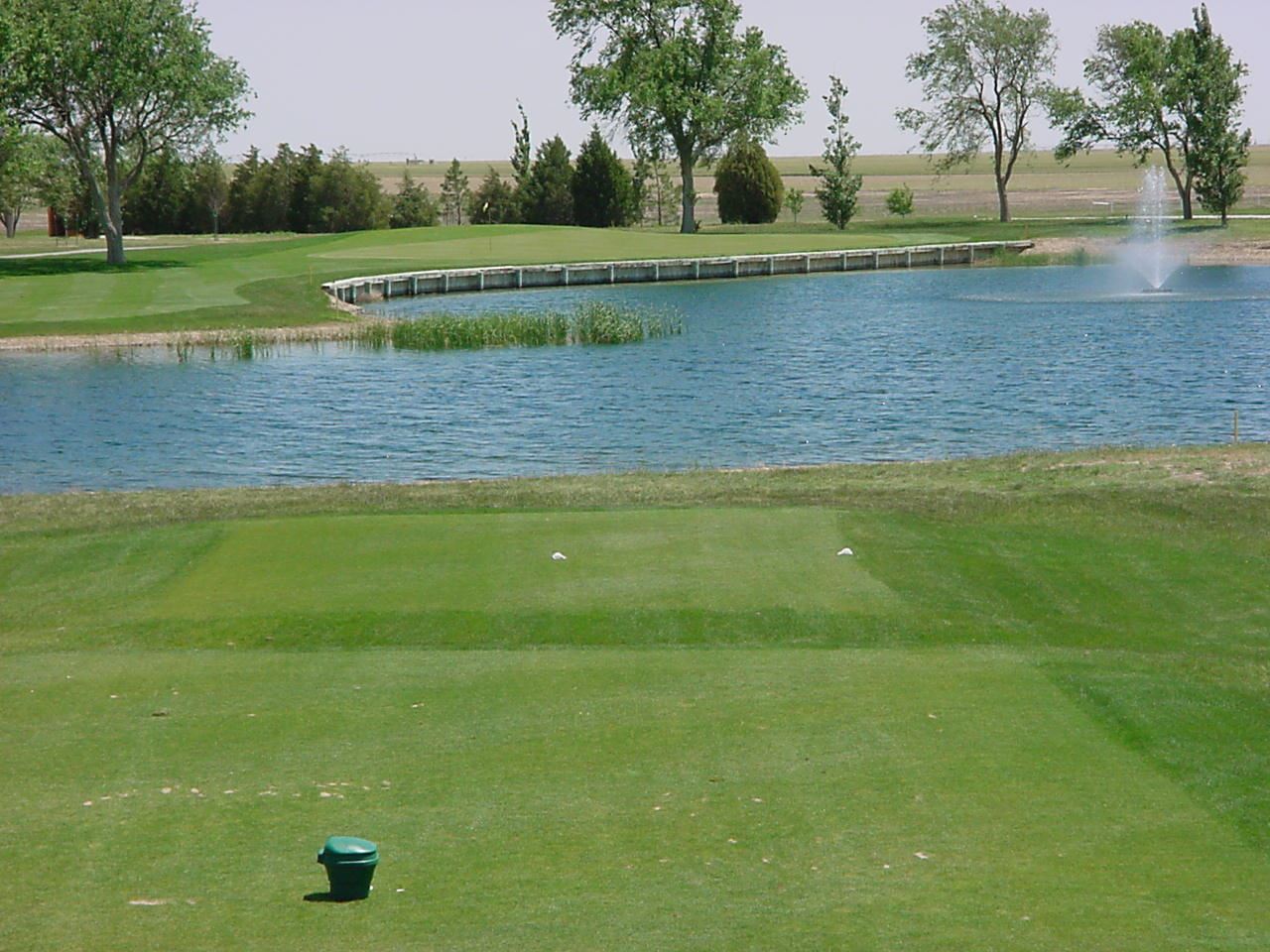 View Across the Pond on Hole 7