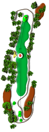 Map of Hole 9